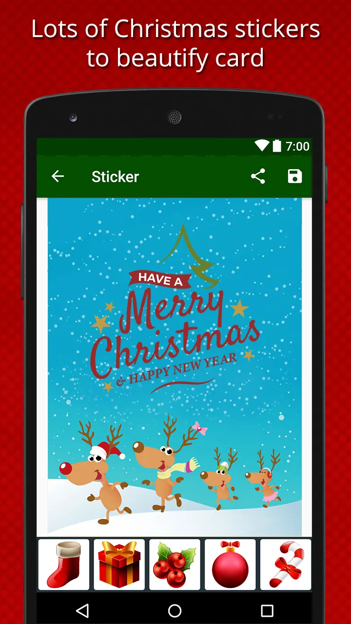 Christmas Greeting Cards | Indus Appstore | Screenshot