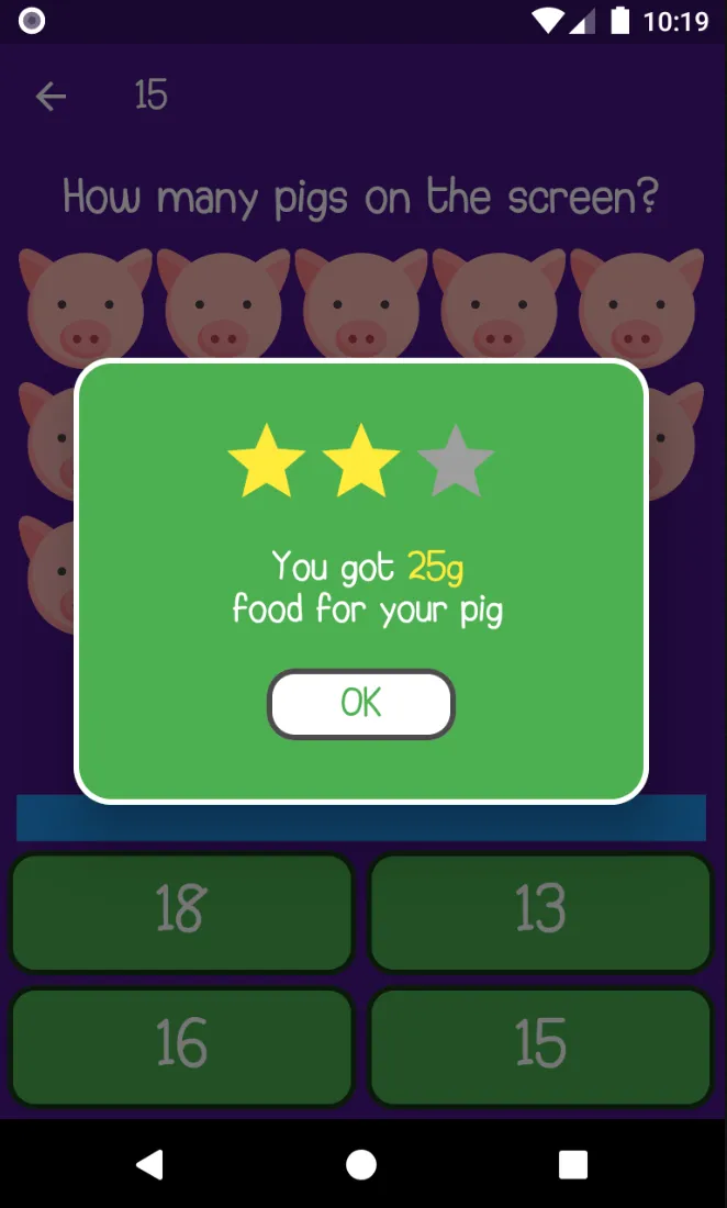 Kids Math: Naughty Pig | Indus Appstore | Screenshot