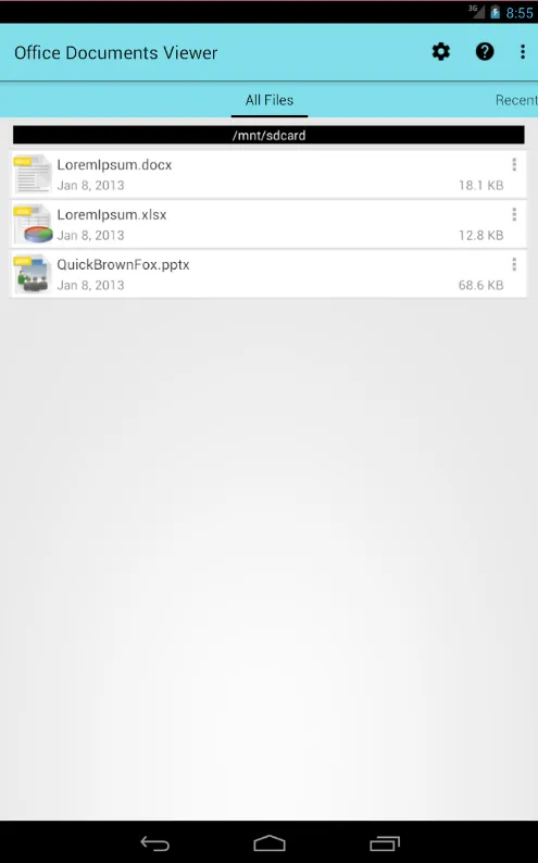 Office Documents Viewer | Indus Appstore | Screenshot