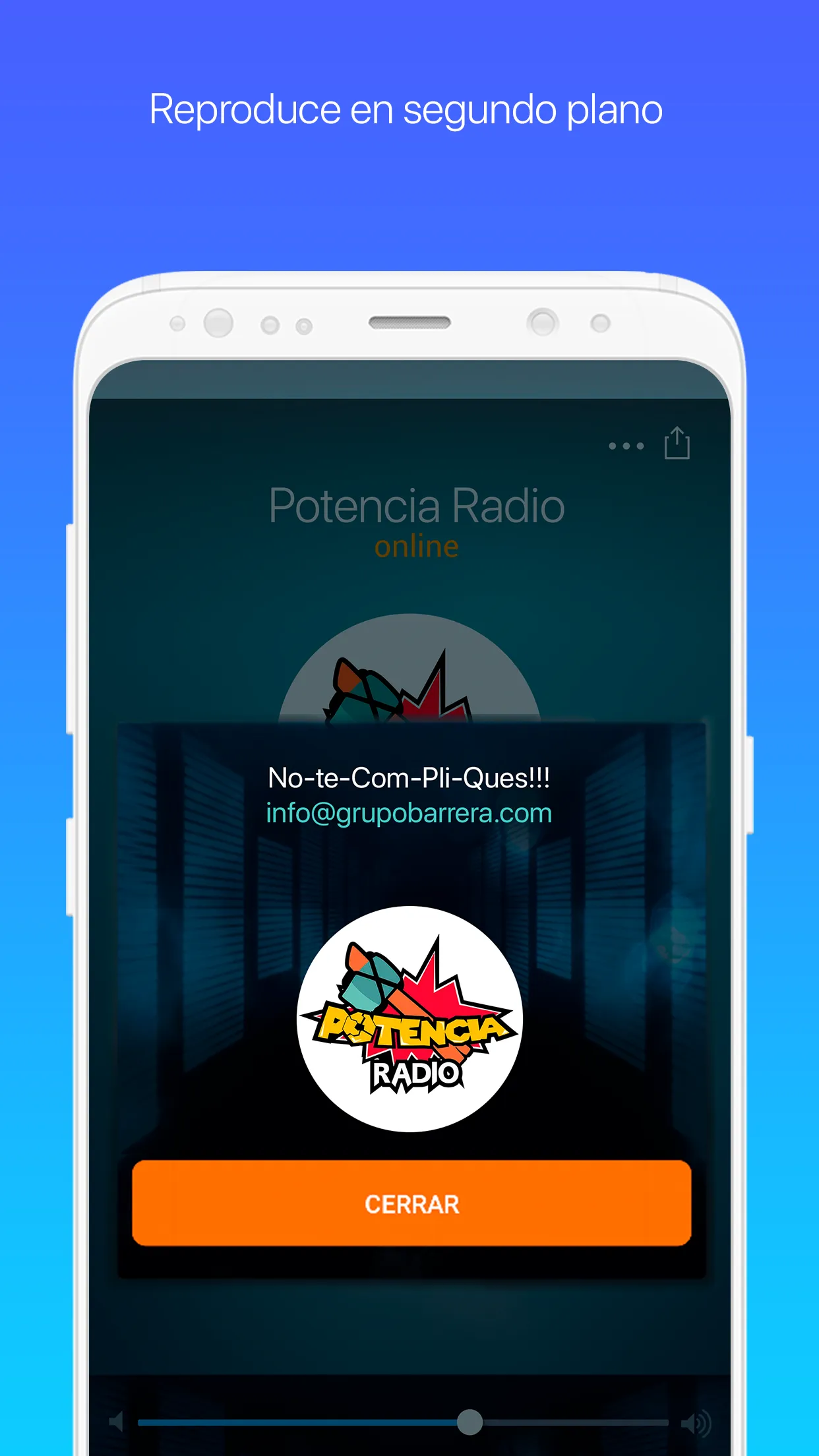 Potencia Radio | Indus Appstore | Screenshot