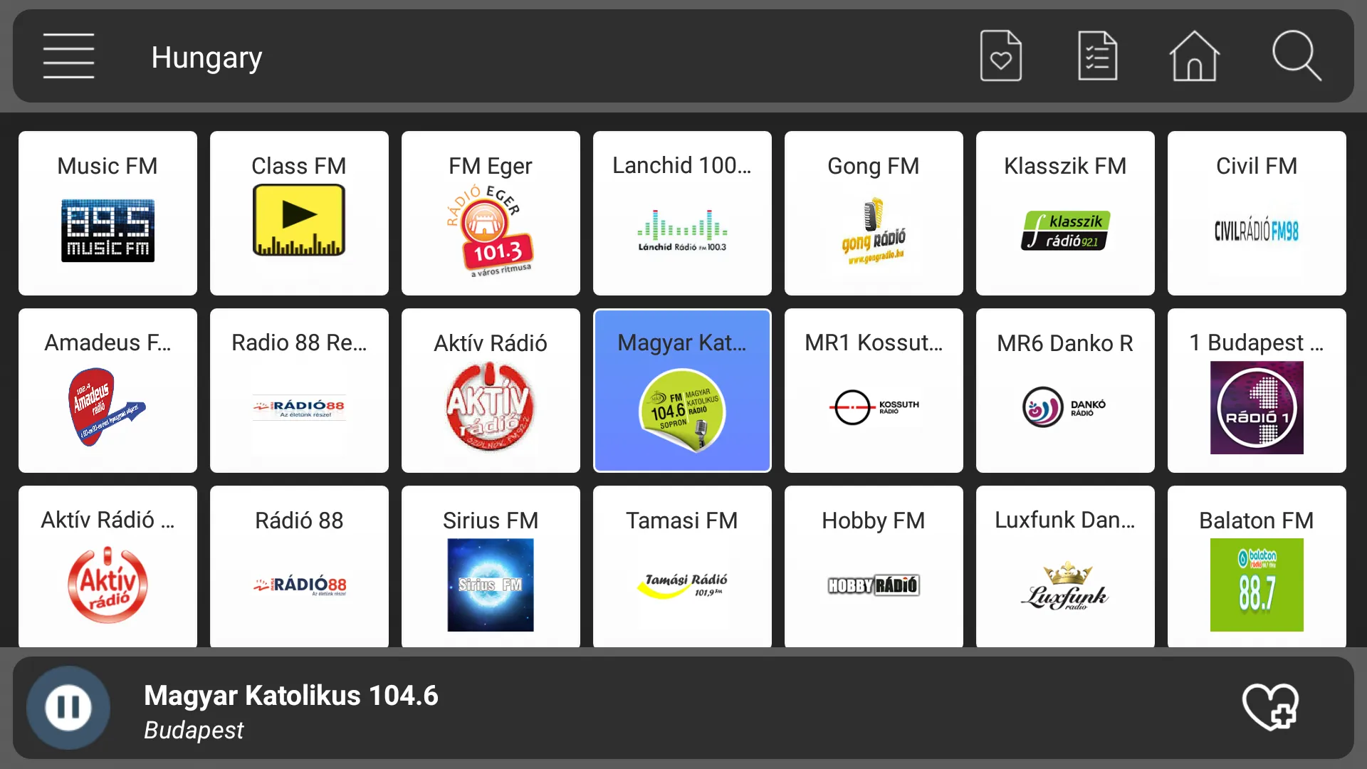 Hungary Radio online - Am Fm | Indus Appstore | Screenshot