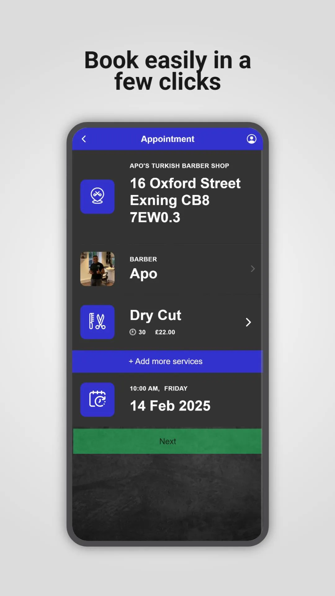 Apo's Turkish Barber Shop | Indus Appstore | Screenshot