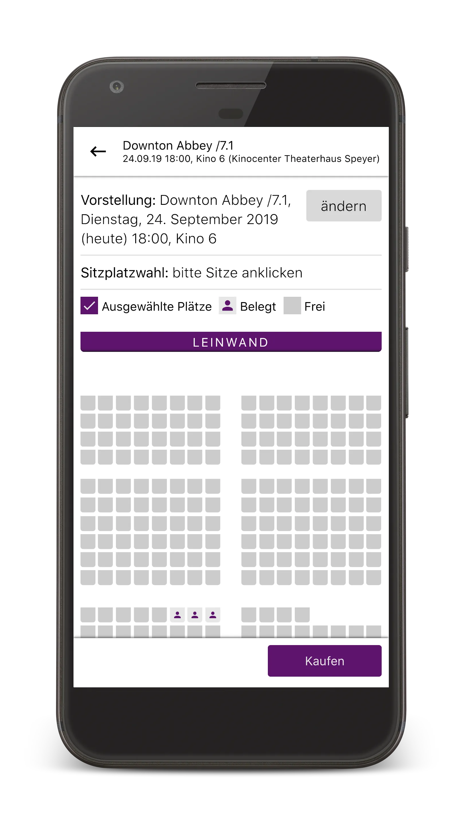 Kinocenter Theaterhaus Speyer | Indus Appstore | Screenshot