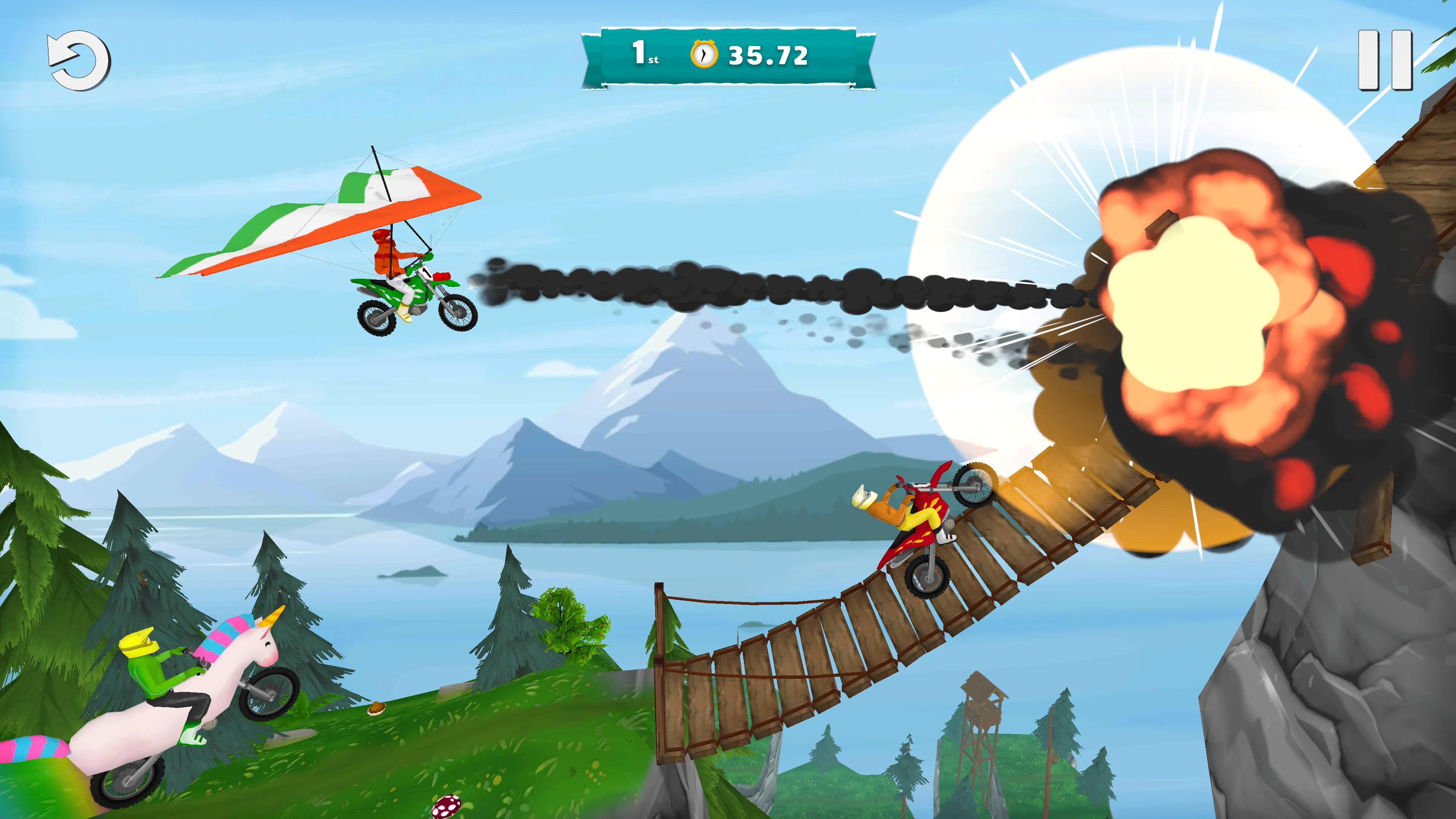 Airborne Motocross Bike Racing | Indus Appstore | Screenshot