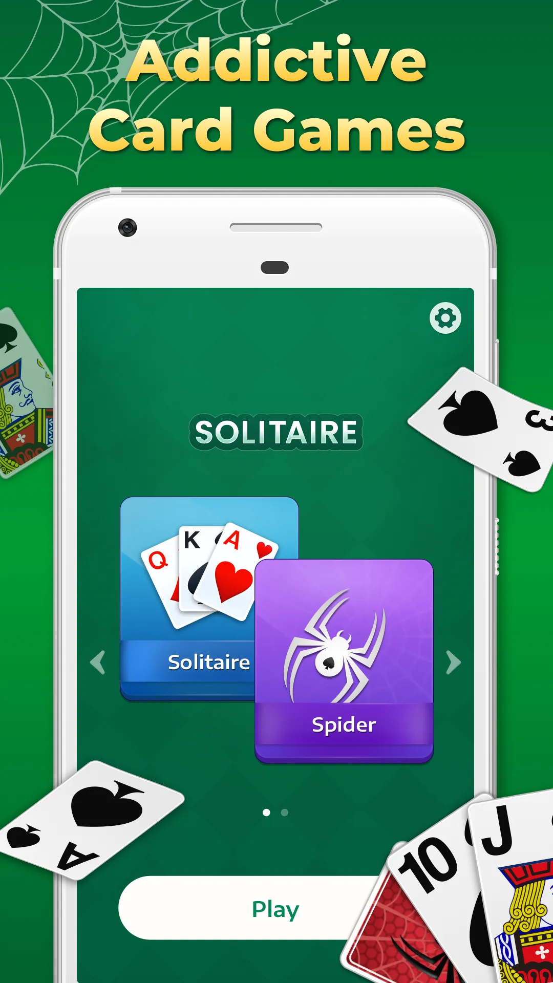 Spider Solitaire Classic Games | Indus Appstore | Screenshot