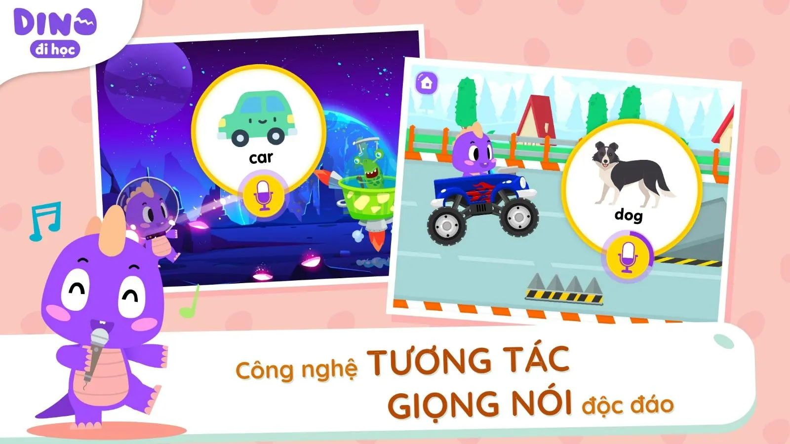 Dino Đi học | Indus Appstore | Screenshot