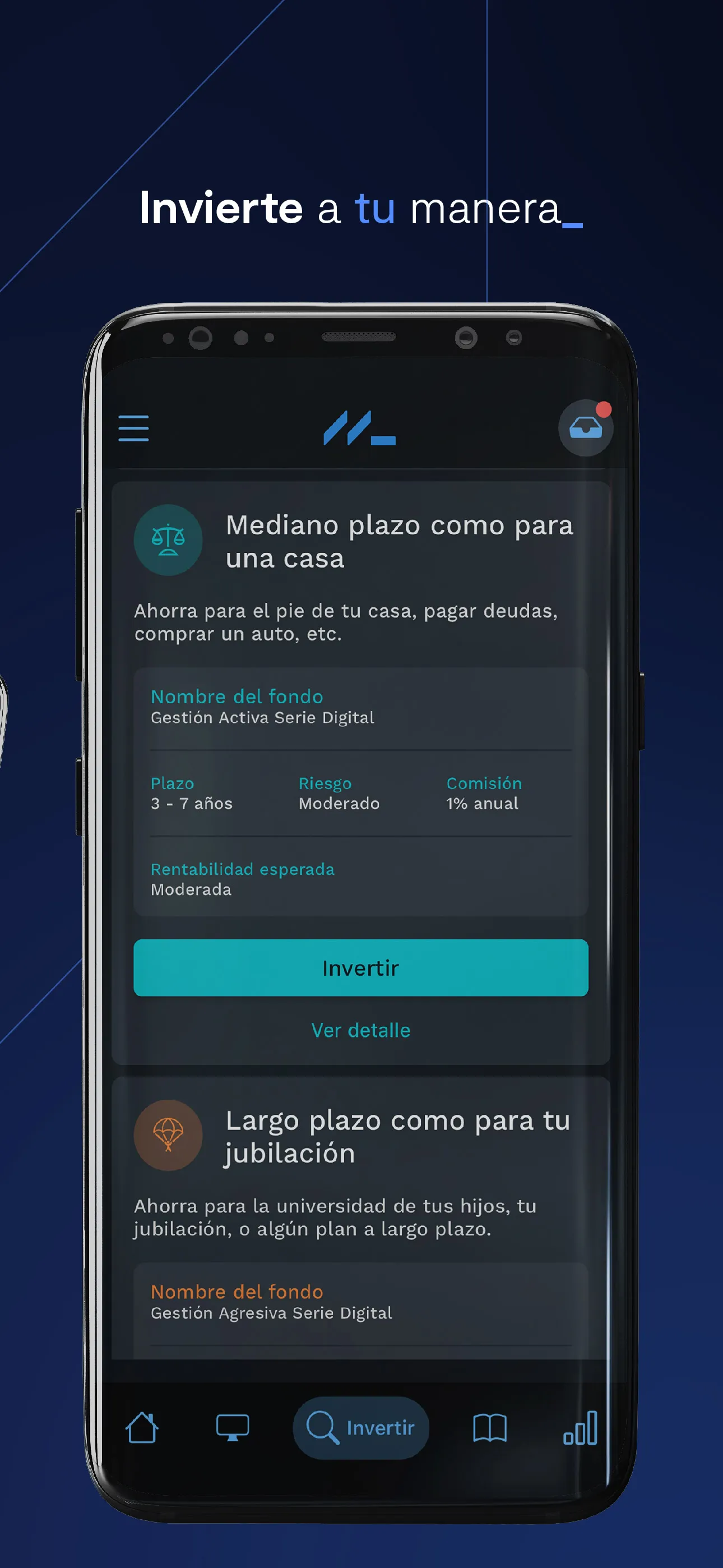 Mercados en Línea BTG Pactual | Indus Appstore | Screenshot