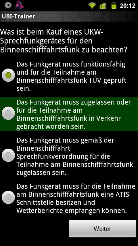 German UBI exam trainer | Indus Appstore | Screenshot