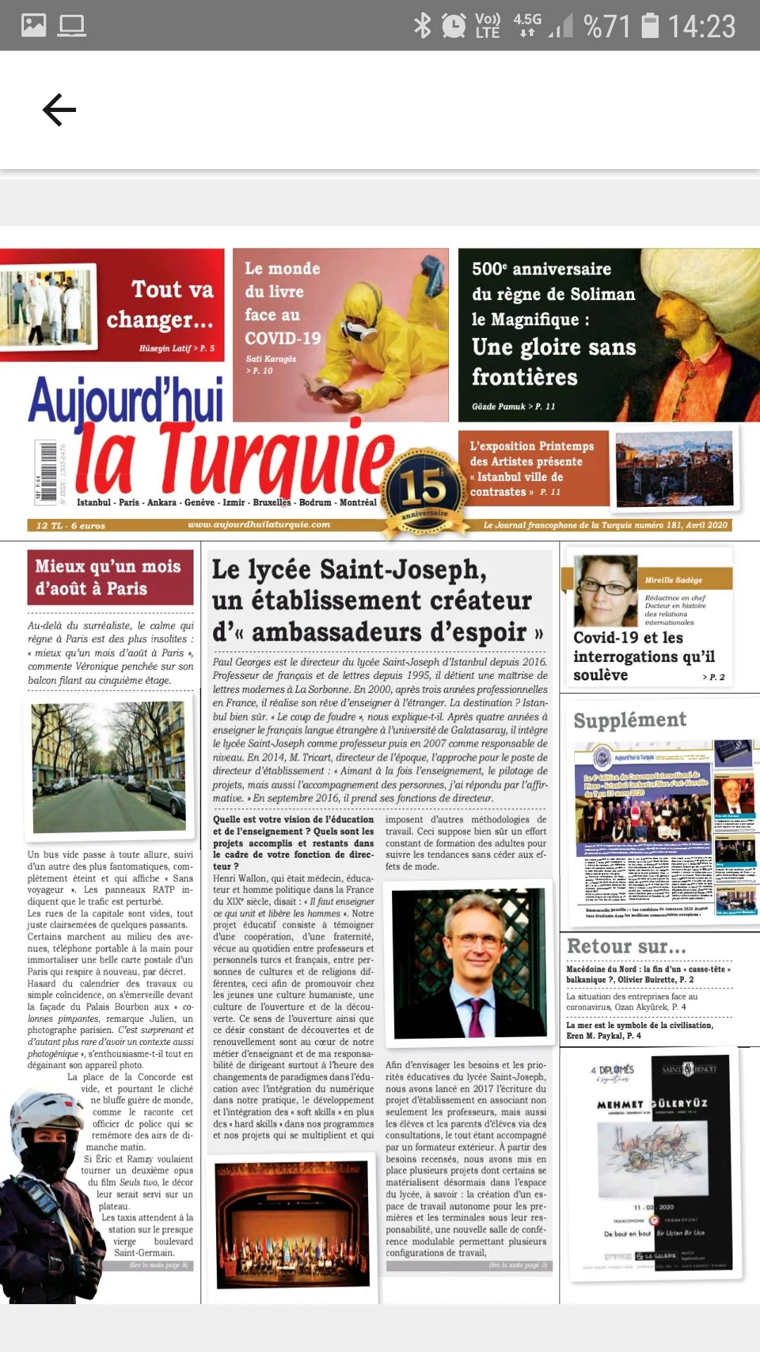 Aujourd’hui la Turquie | Indus Appstore | Screenshot