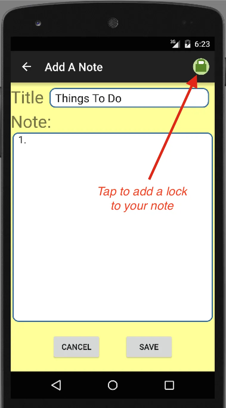 Secure Notes | Indus Appstore | Screenshot