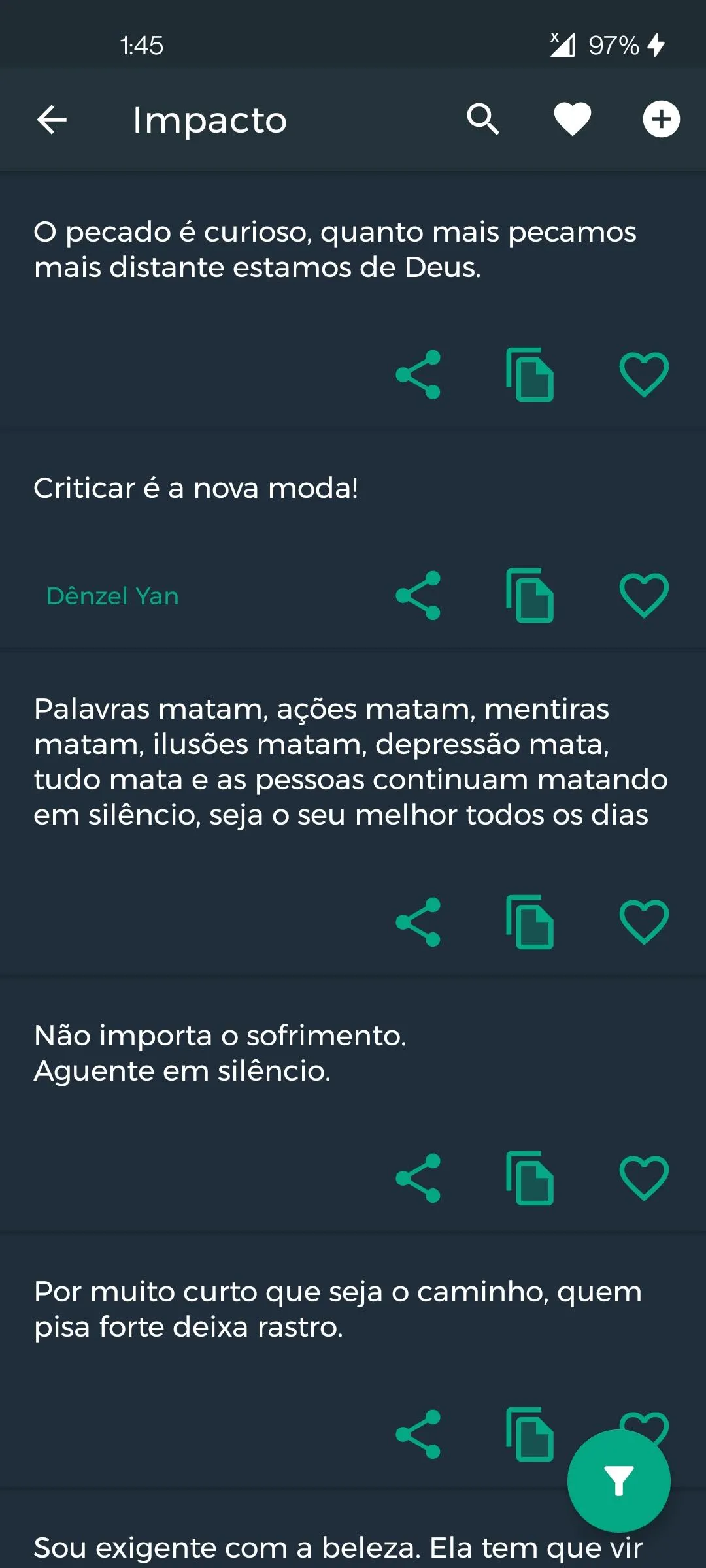 Puxa Assunto - Frases e status | Indus Appstore | Screenshot