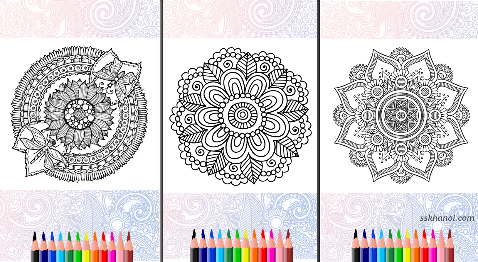 Mandala coloring games | Indus Appstore | Screenshot