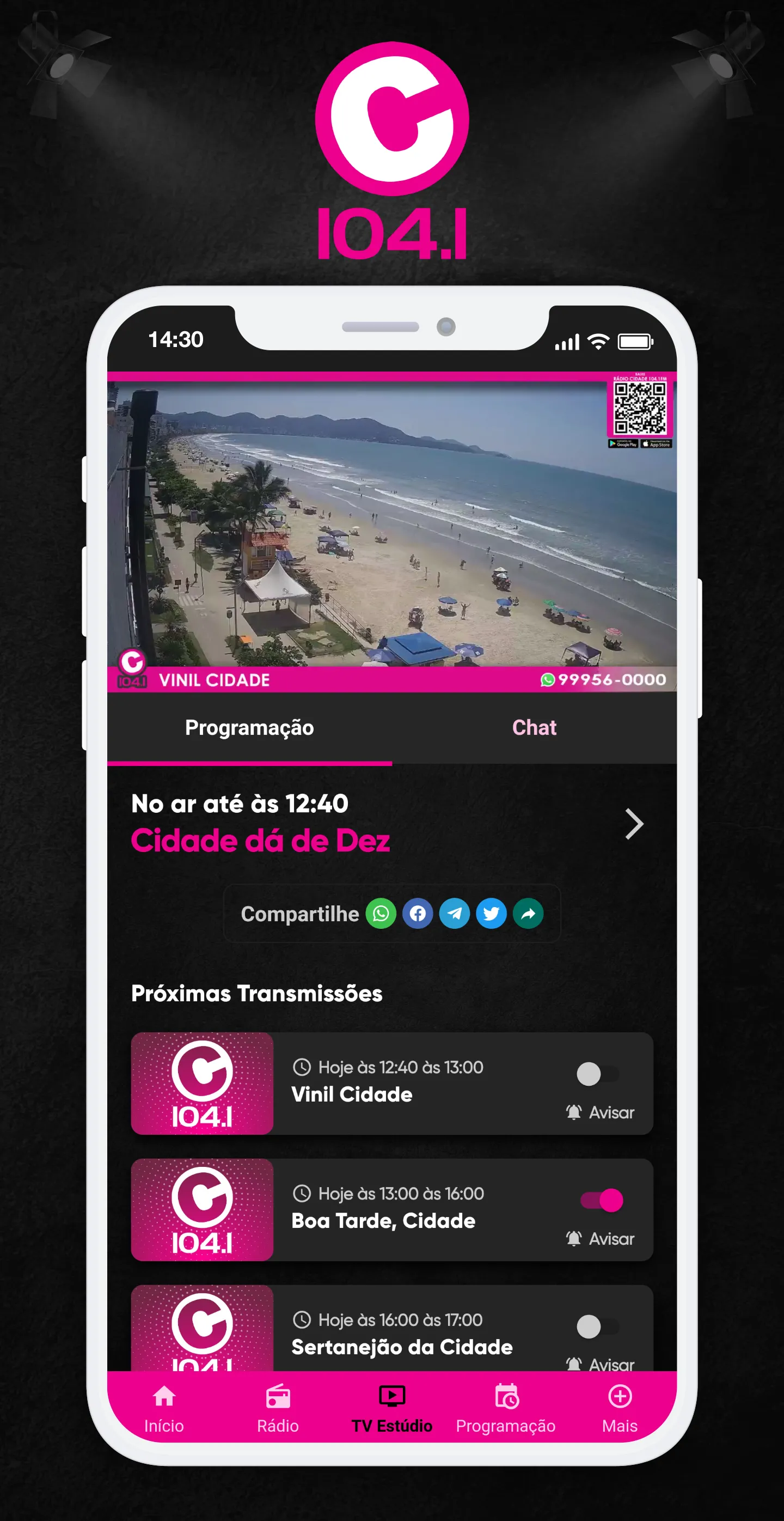 Rádio Cidade Itapema SC | Indus Appstore | Screenshot