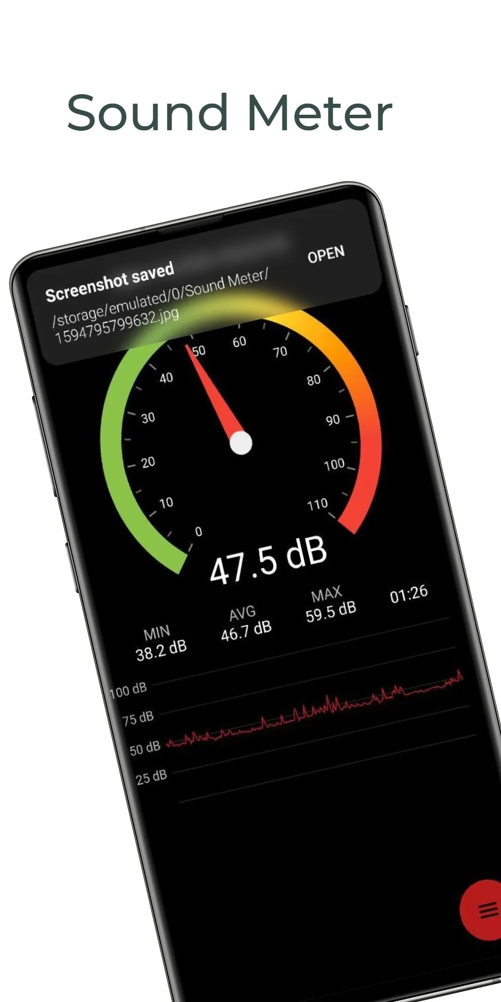 Sound Meter - decibel meter | Indus Appstore | Screenshot