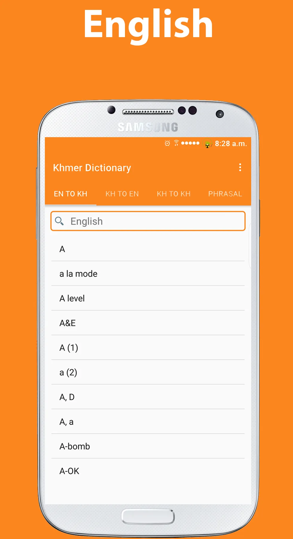 english to khmer dictionary | Indus Appstore | Screenshot