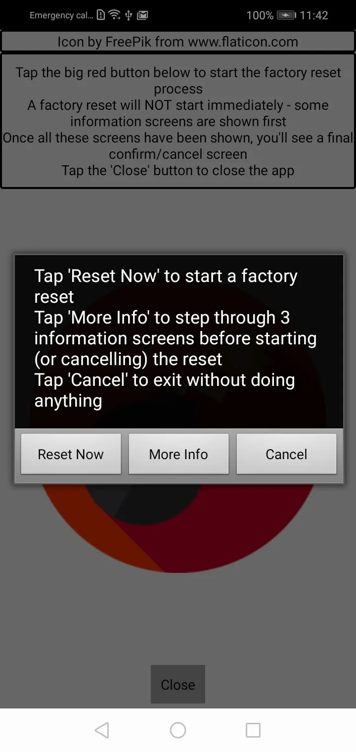 Fast Factory Reset | Indus Appstore | Screenshot