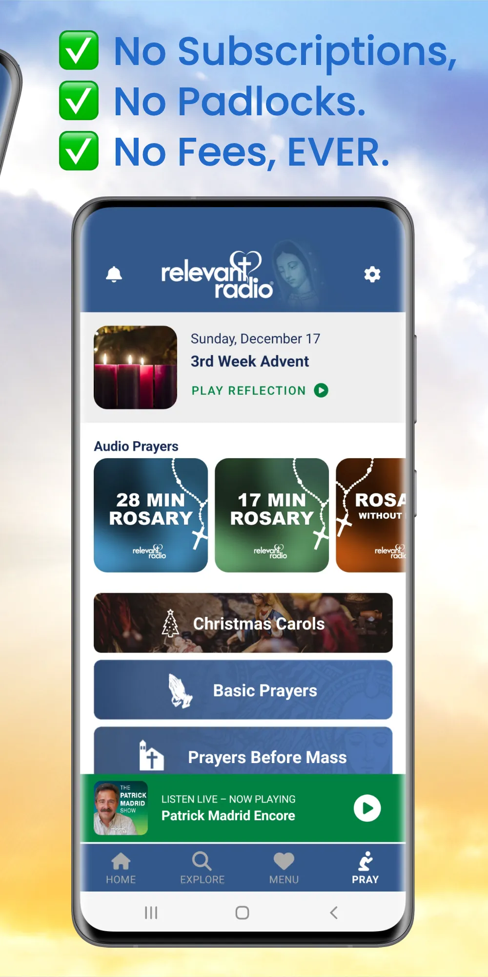 Relevant Radio Catholic Rosary | Indus Appstore | Screenshot