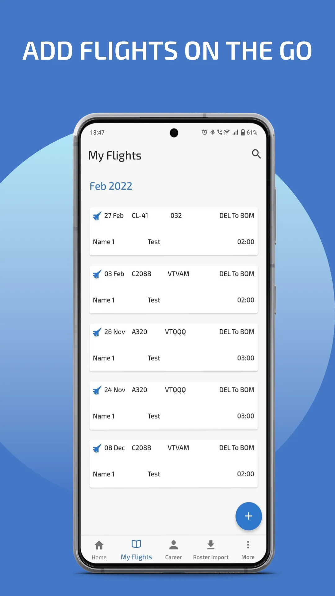 Wingman Pilot Logbook App | Indus Appstore | Screenshot