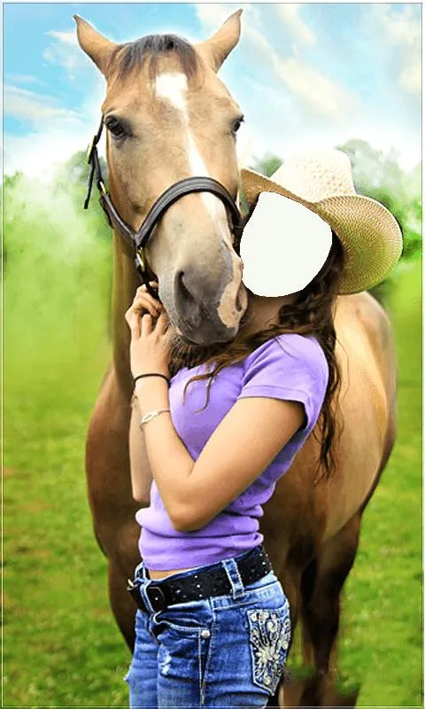 Girl Horse Photo Suit | Indus Appstore | Screenshot