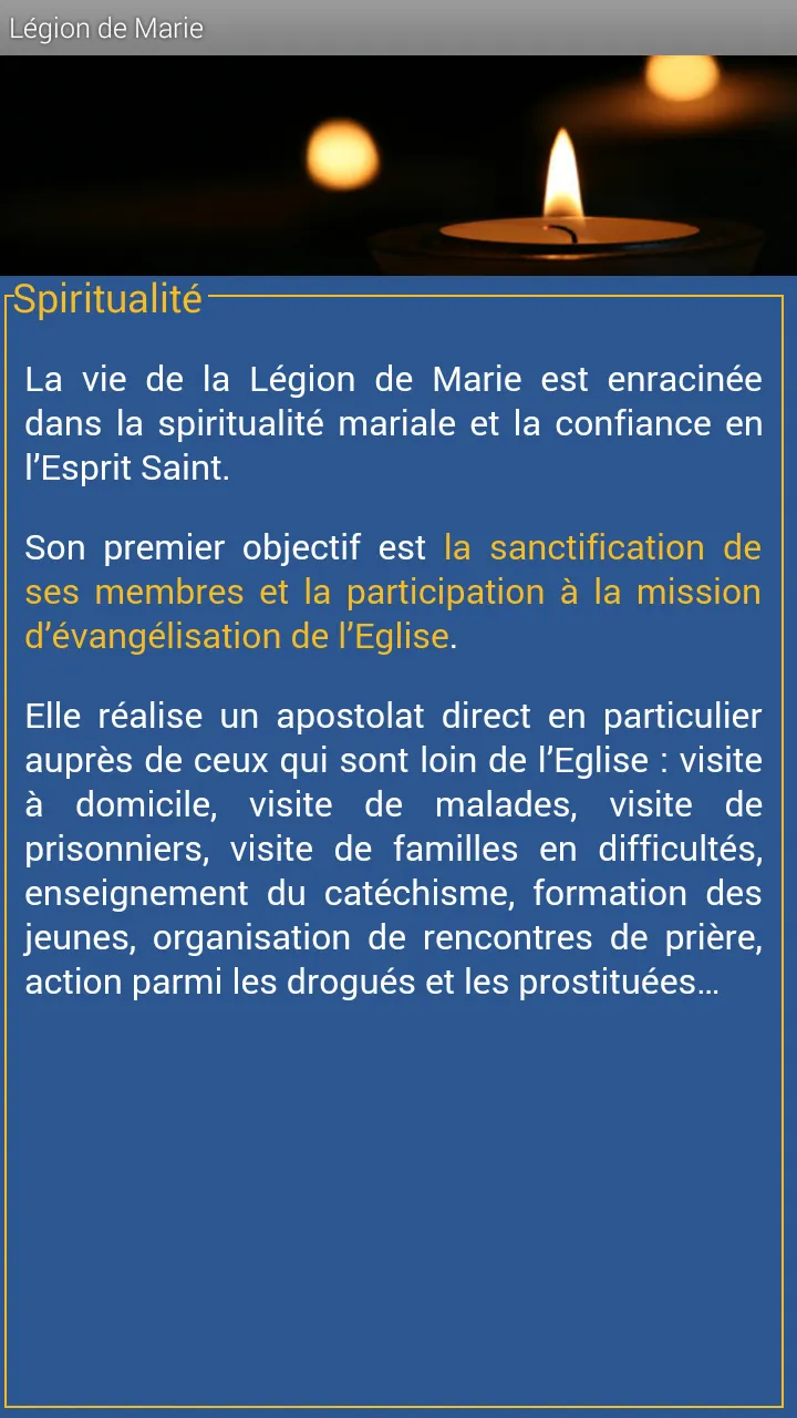 Le Manuel de Légion de Marie | Indus Appstore | Screenshot