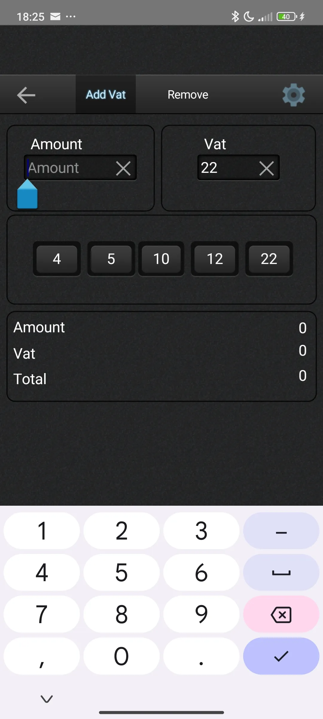 vat calculator | Indus Appstore | Screenshot