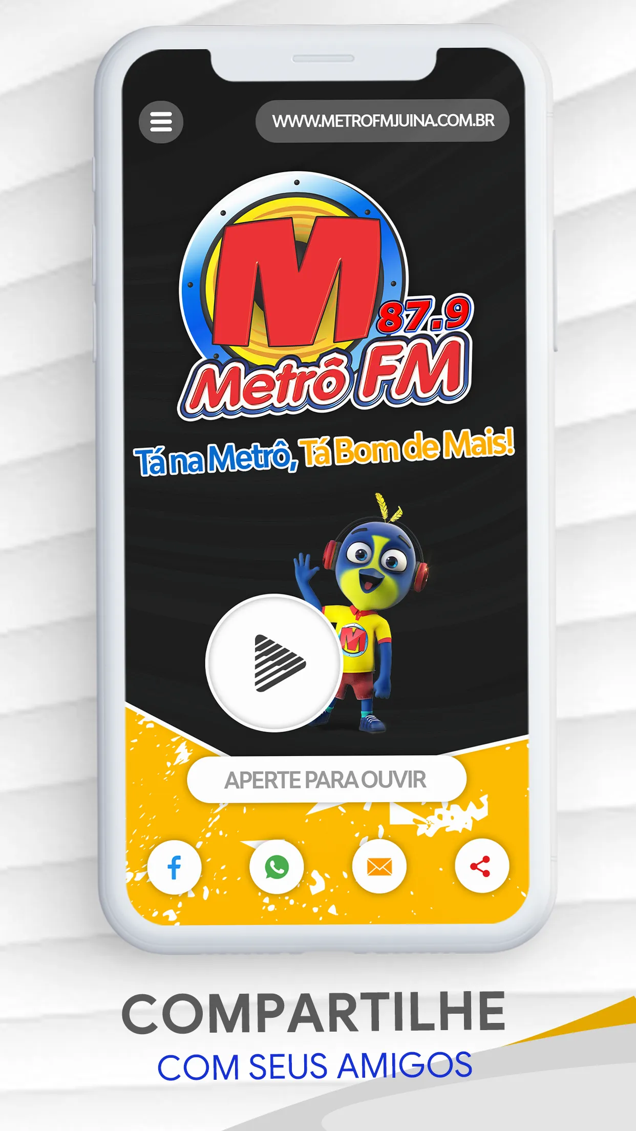 Metrofm Juina | Indus Appstore | Screenshot