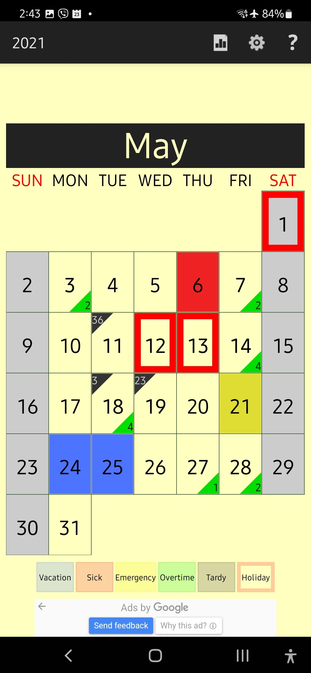Attendance & Leave Tracker | Indus Appstore | Screenshot