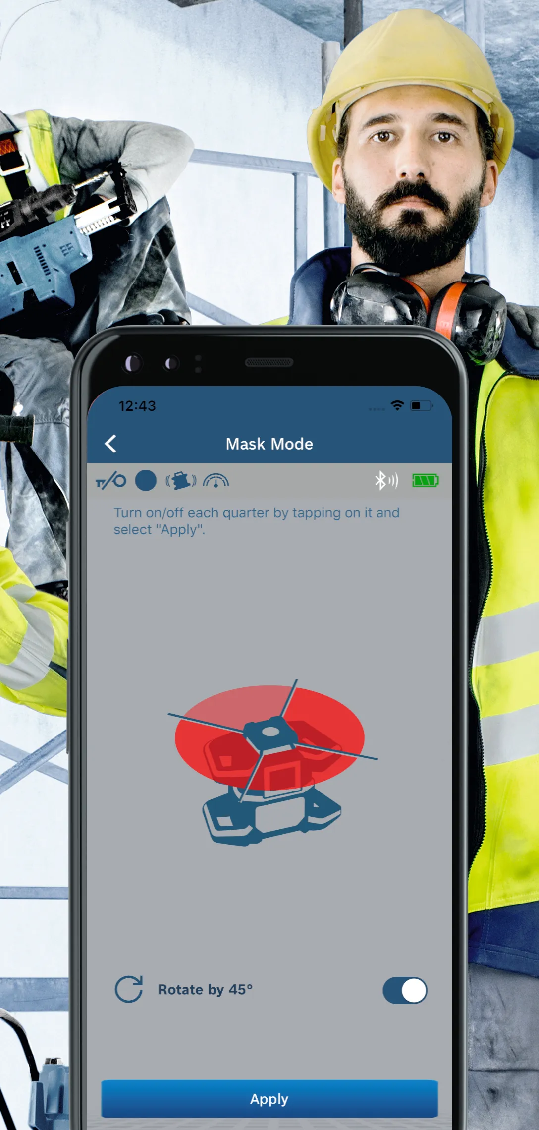 Bosch Leveling Remote | Indus Appstore | Screenshot