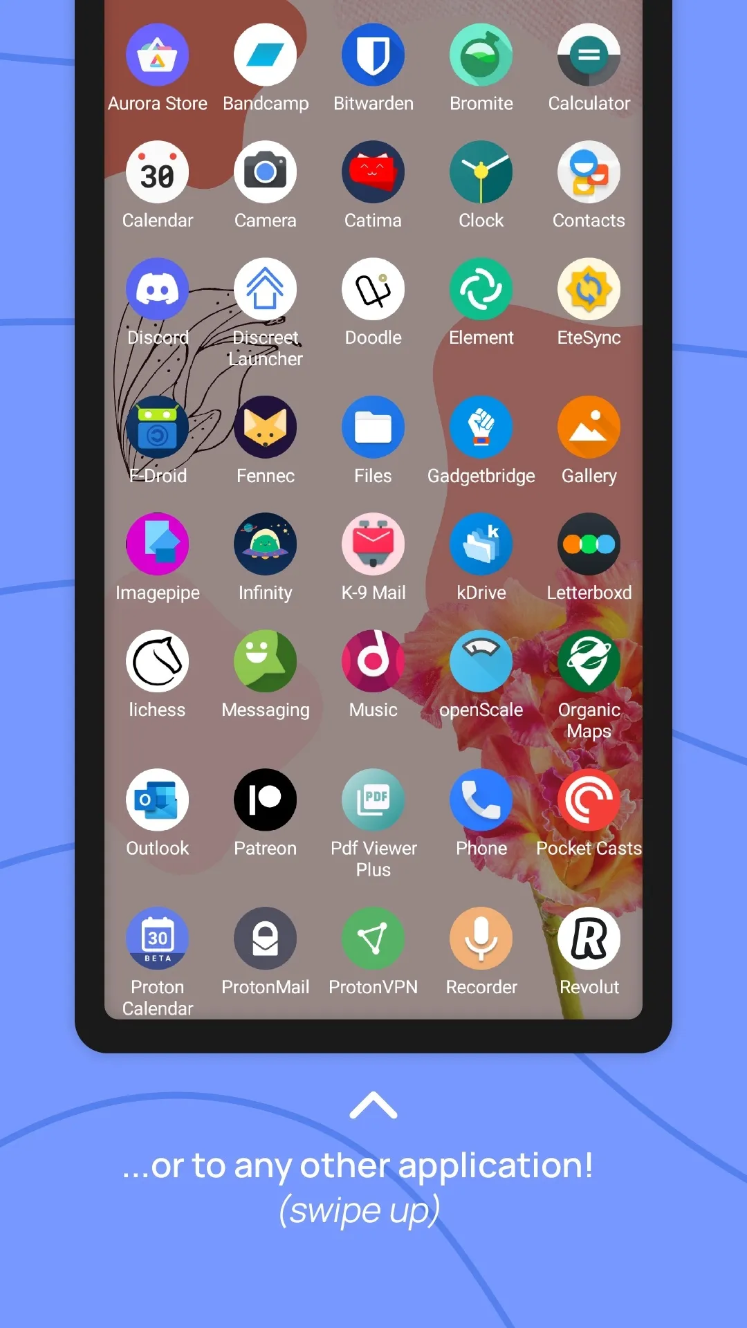 Discreet Launcher | Indus Appstore | Screenshot