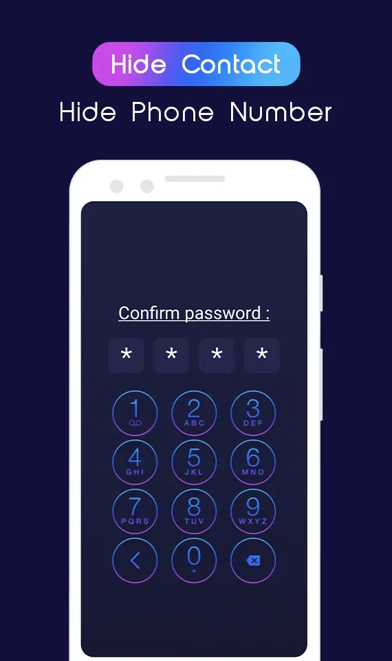 Hide contact - Hide phone numb | Indus Appstore | Screenshot