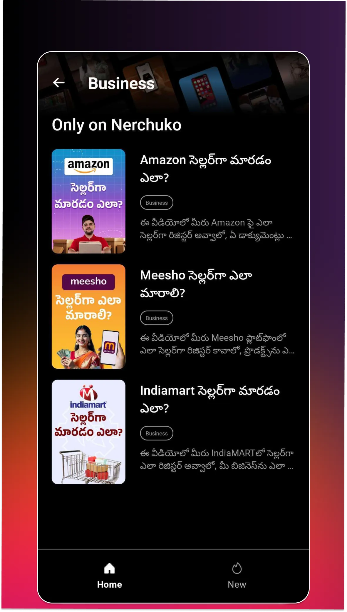 Nerchuko: Short Learning App | Indus Appstore | Screenshot