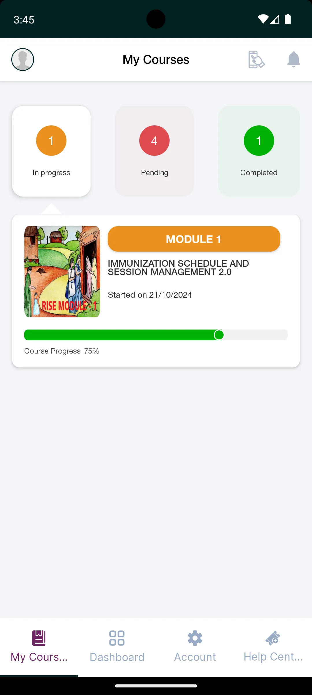 RISE-Immunization Training App | Indus Appstore | Screenshot
