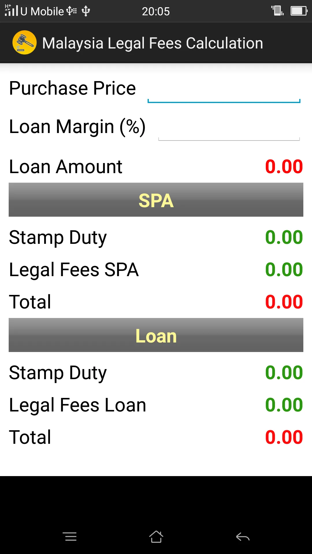 Malaysia Legal Fees Cal | Indus Appstore | Screenshot