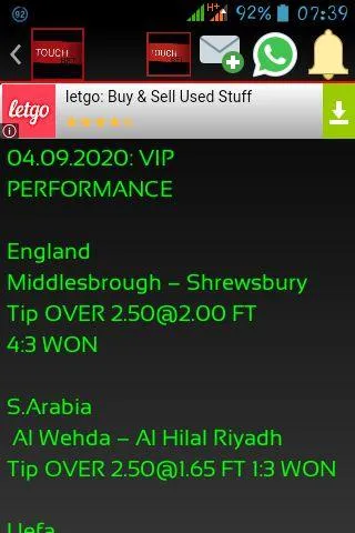 TOUCHBET | Indus Appstore | Screenshot