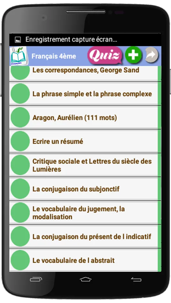 Français 4ème | Indus Appstore | Screenshot