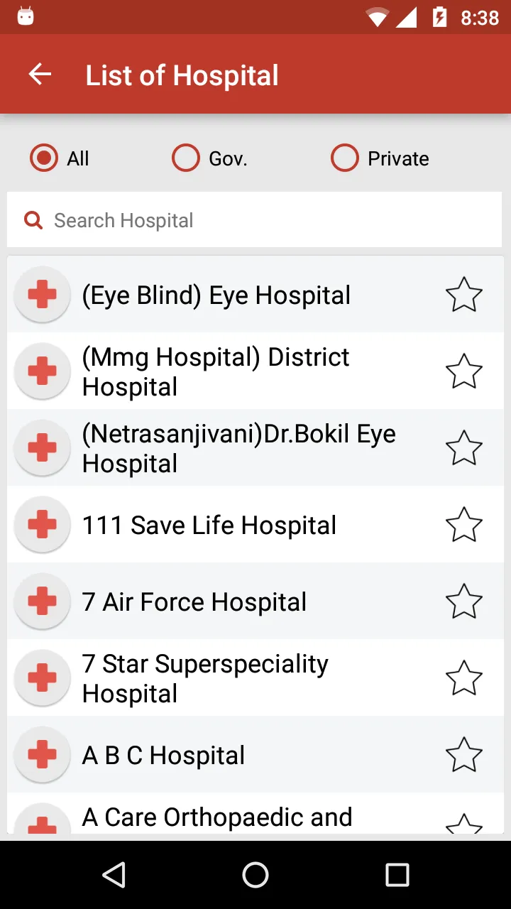 Hospital Finder | Indus Appstore | Screenshot