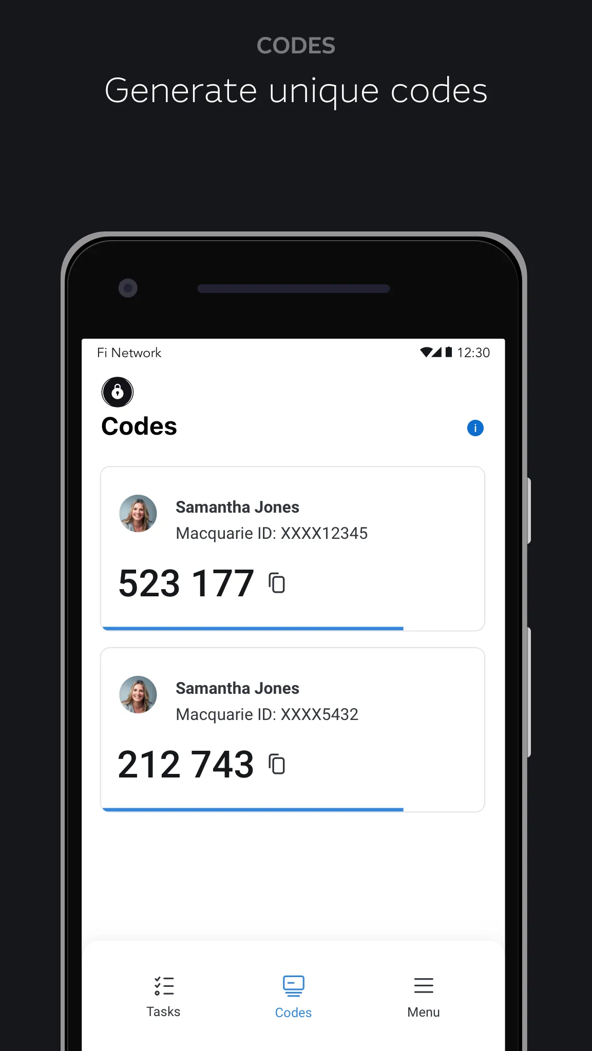 Macquarie Authenticator | Indus Appstore | Screenshot