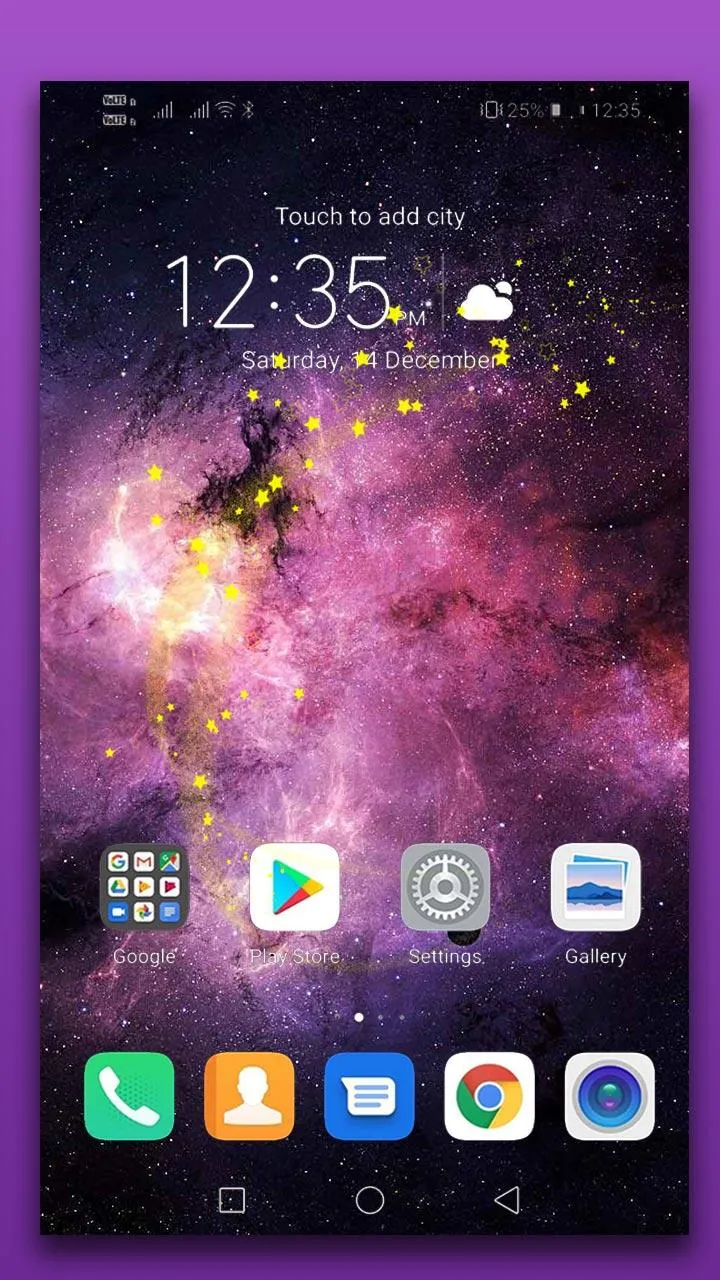 Nebula Live Wallpaper | Indus Appstore | Screenshot