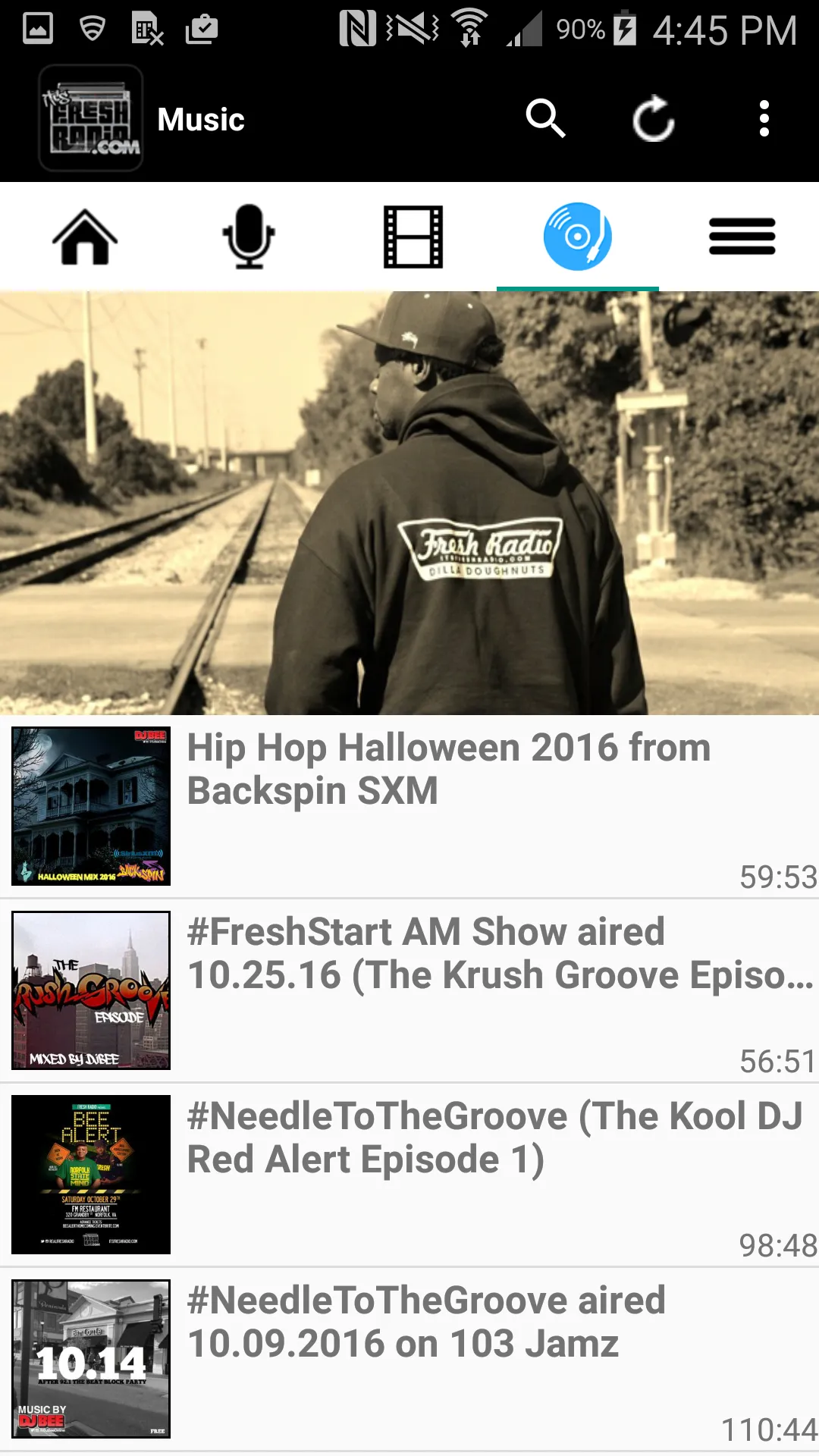 Fresh Radio - Hip-Hop and Soul | Indus Appstore | Screenshot