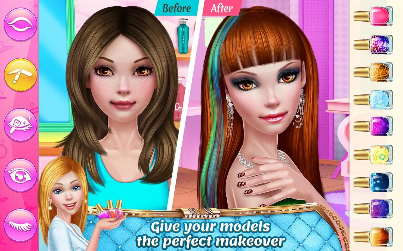 Stylist Girl: Make Me Fabulous | Indus Appstore | Screenshot