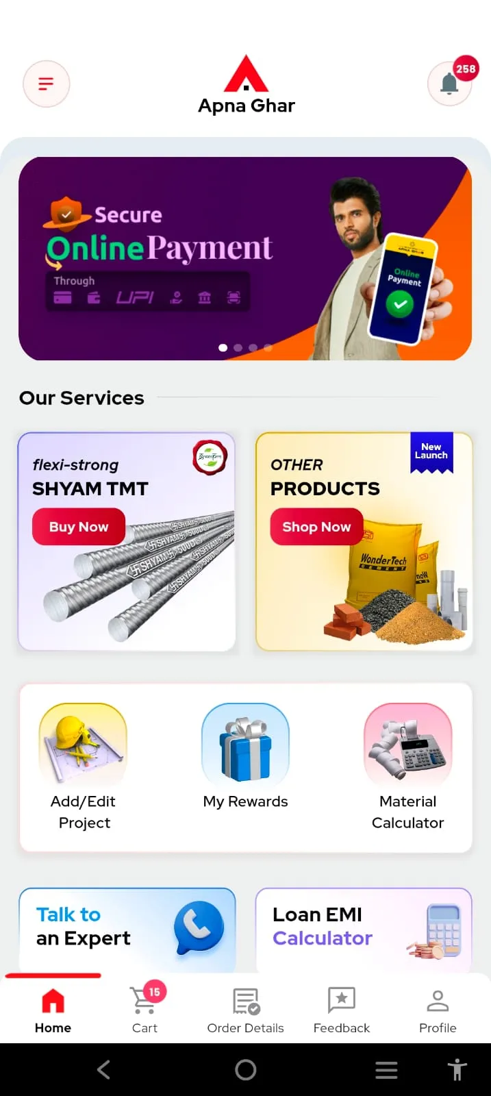 Shyam Steel Apna Ghar | Indus Appstore | Screenshot