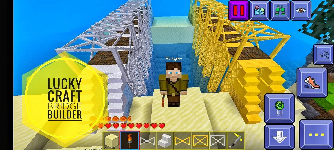 LuckyCraft Bridge Builder | Indus Appstore | Screenshot