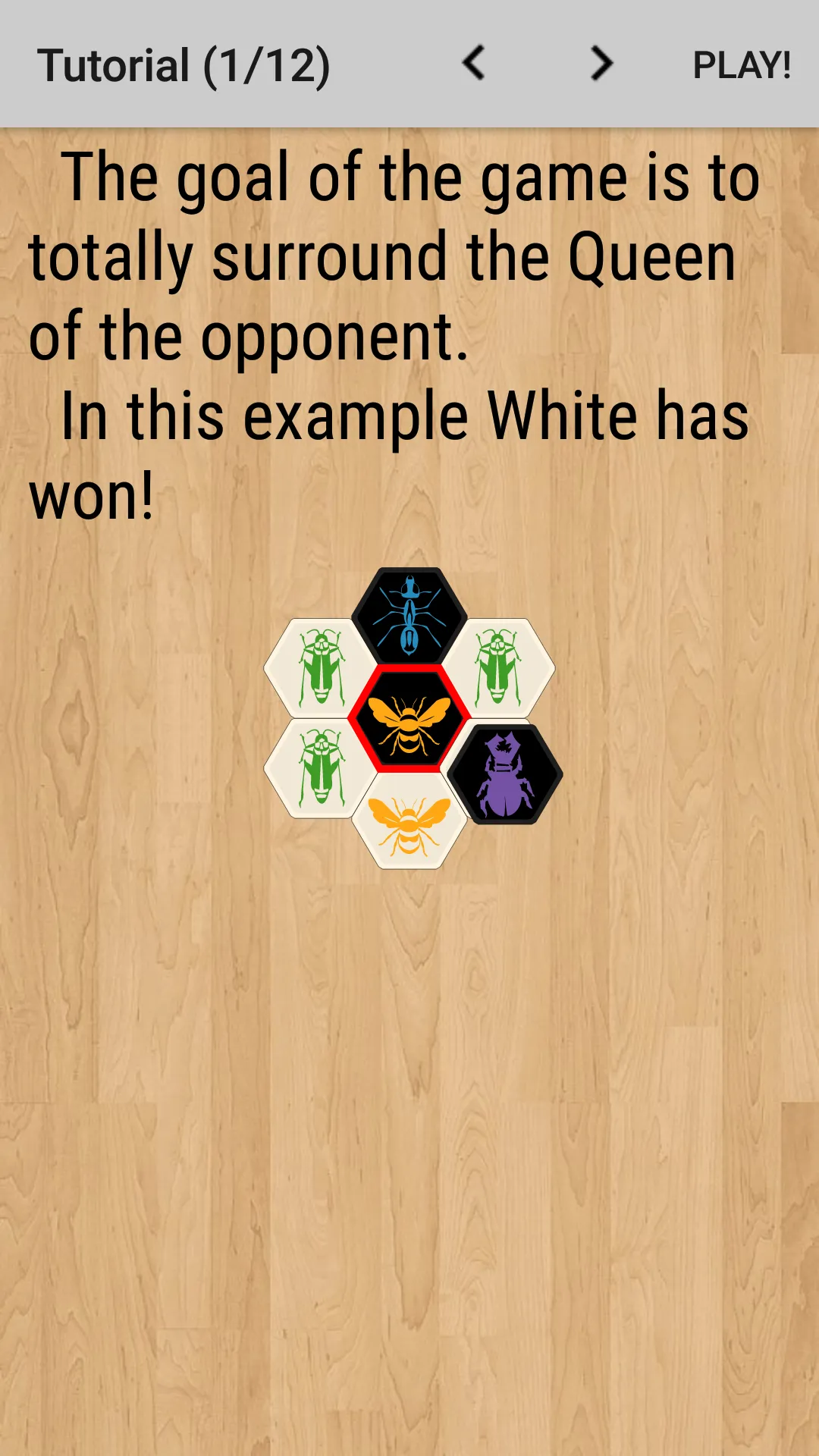 Hive with AI (board game) | Indus Appstore | Screenshot