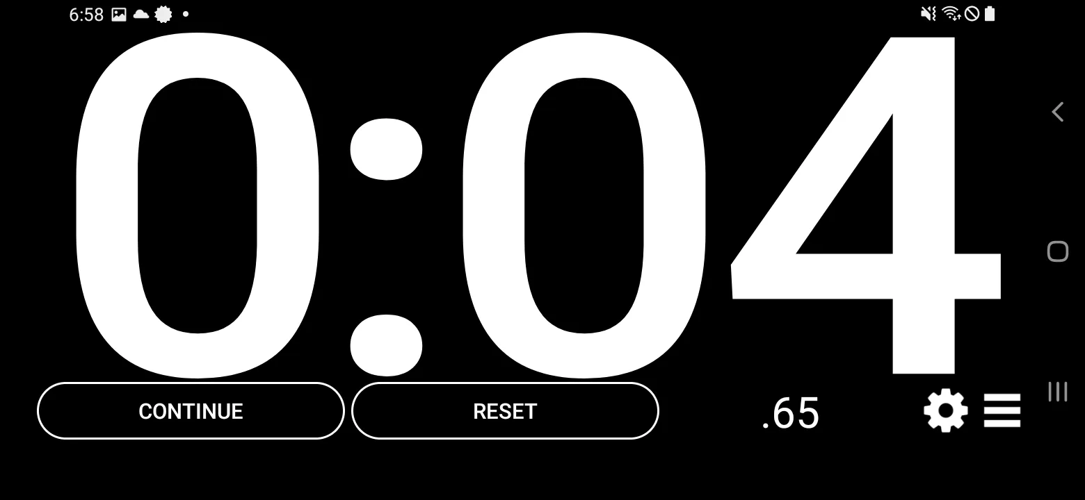 Big Stopwatch and Clock | Indus Appstore | Screenshot