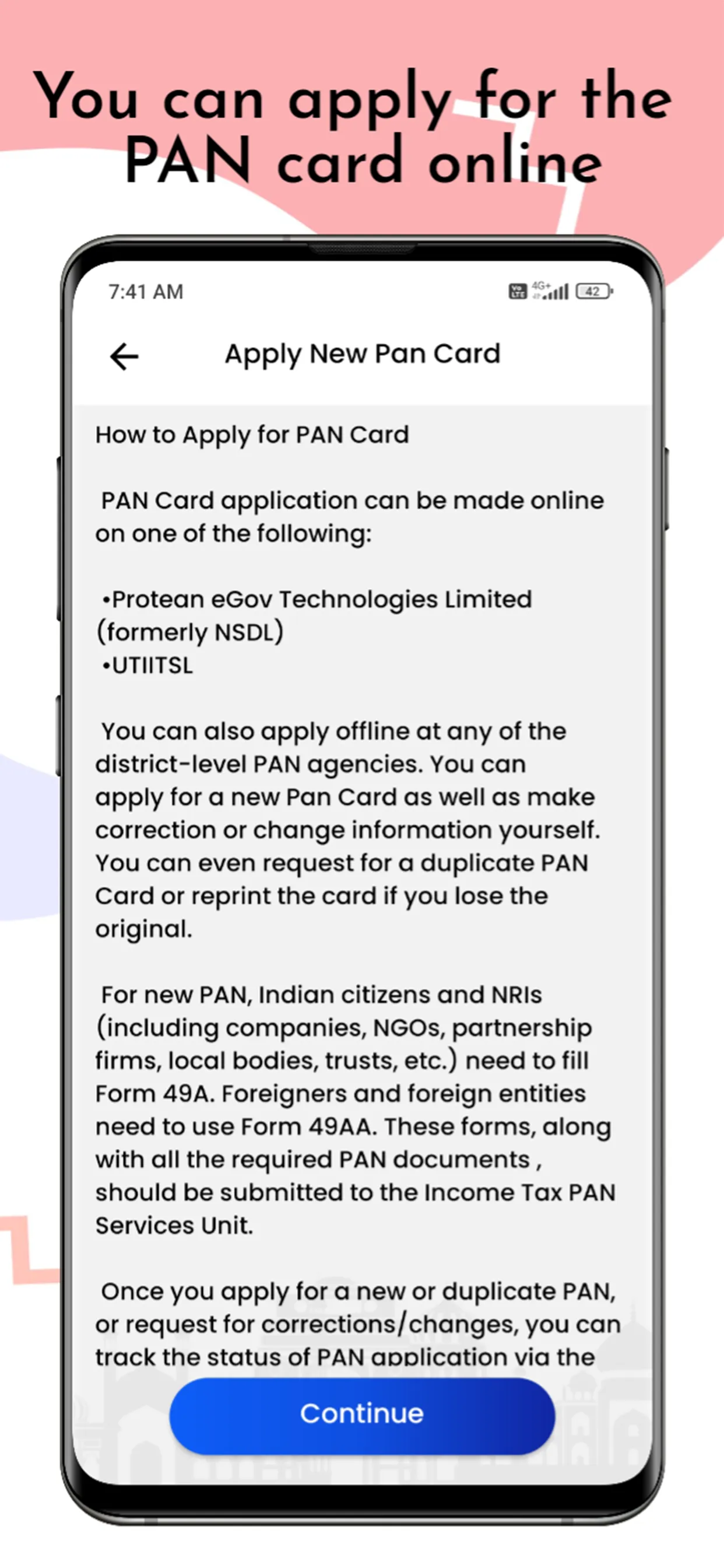 Pan Card Download App | Indus Appstore | Screenshot