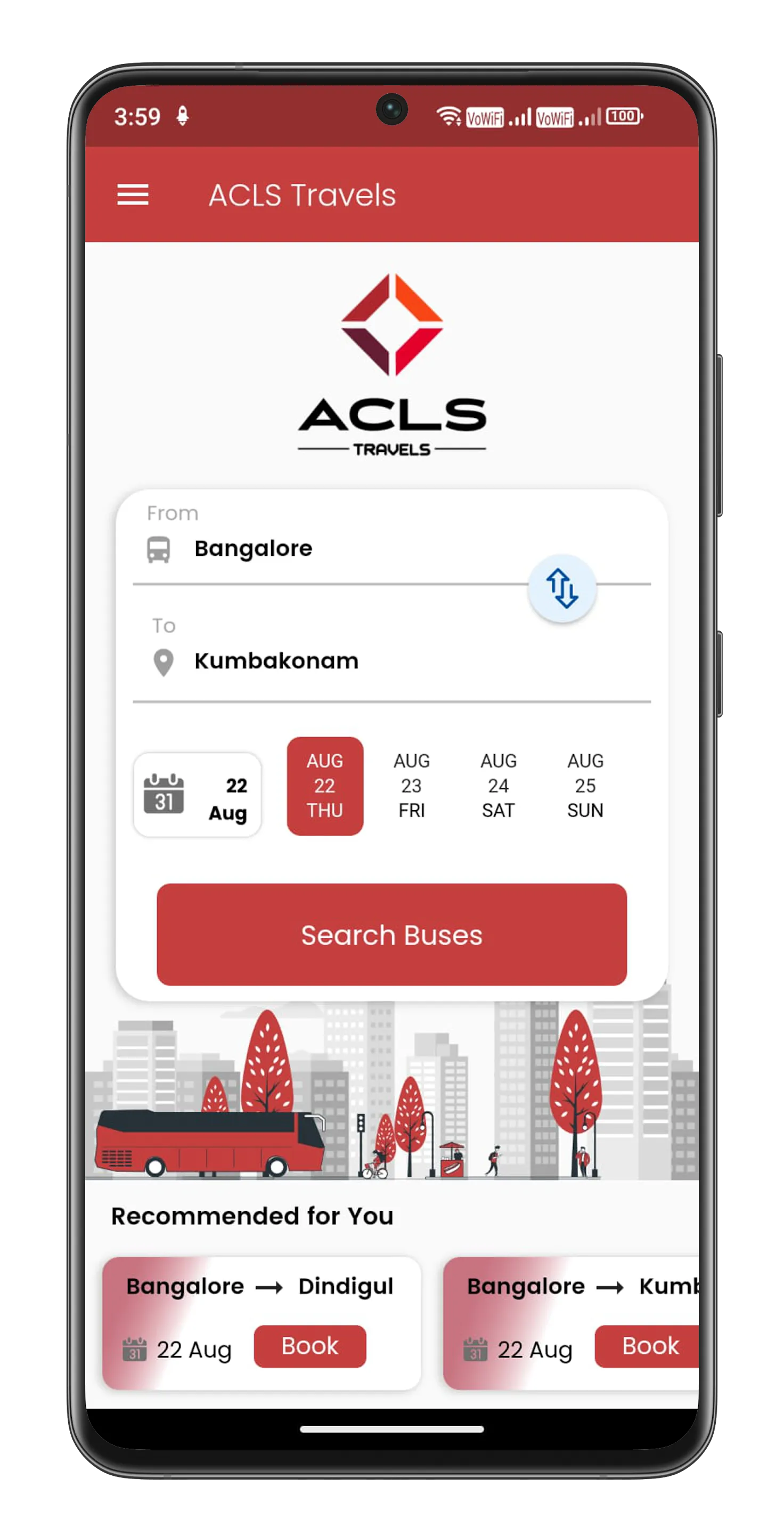 ACLS Travels | Indus Appstore | Screenshot