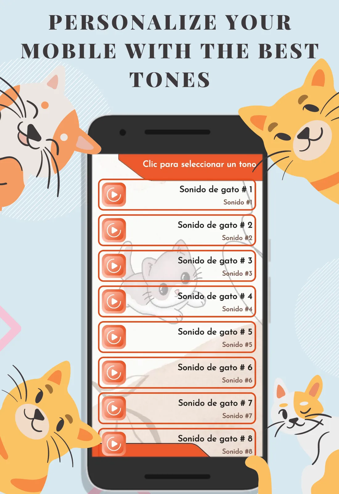 Cat sounds for ringtones | Indus Appstore | Screenshot