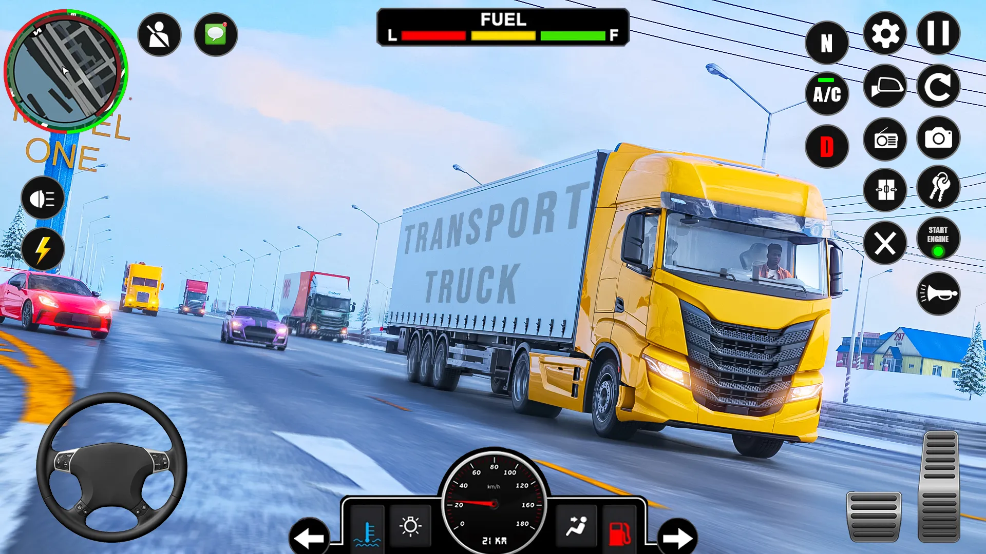 Oil Truck Simulator Truck Game | Indus Appstore | Screenshot