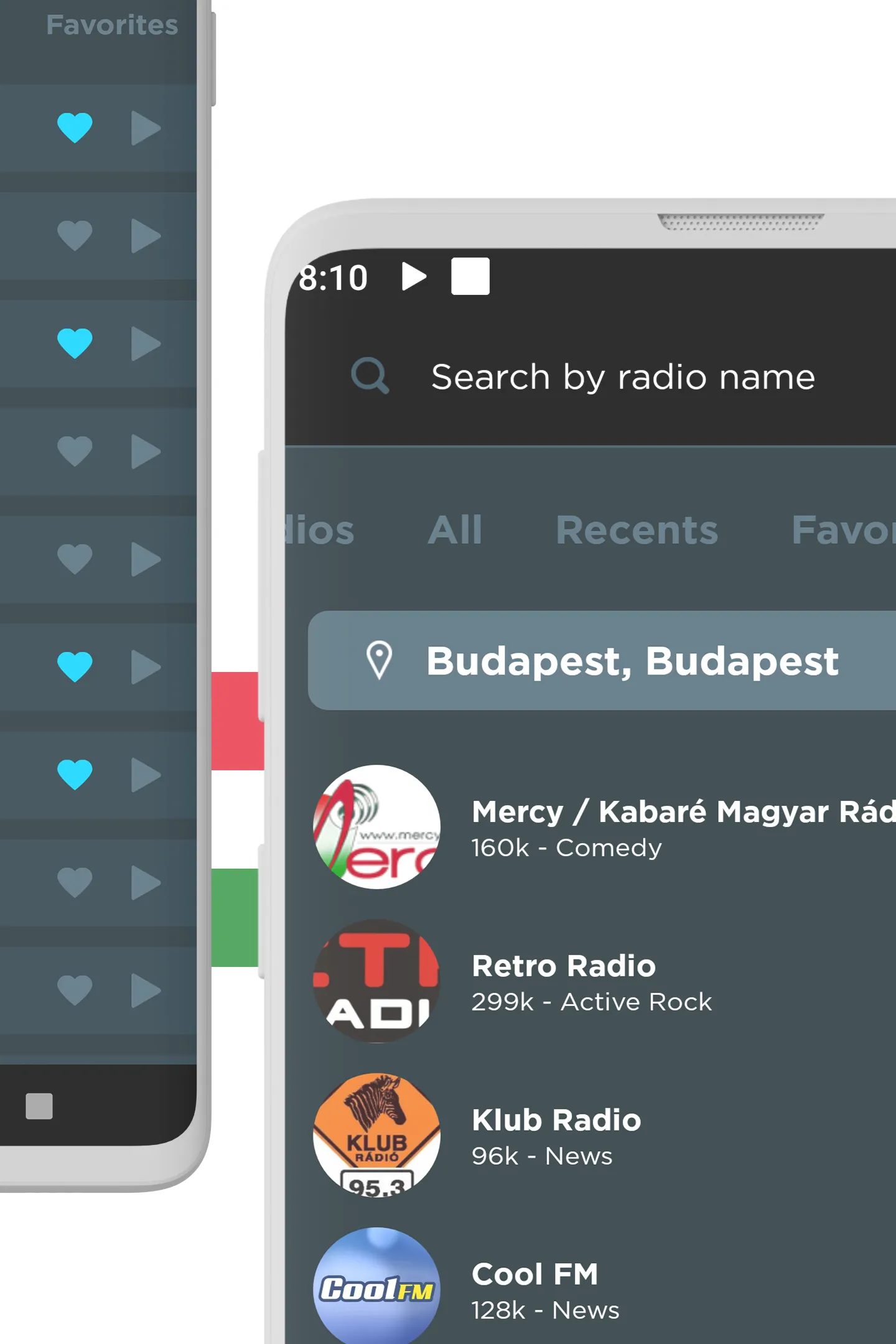 Radio Hungary online | Indus Appstore | Screenshot