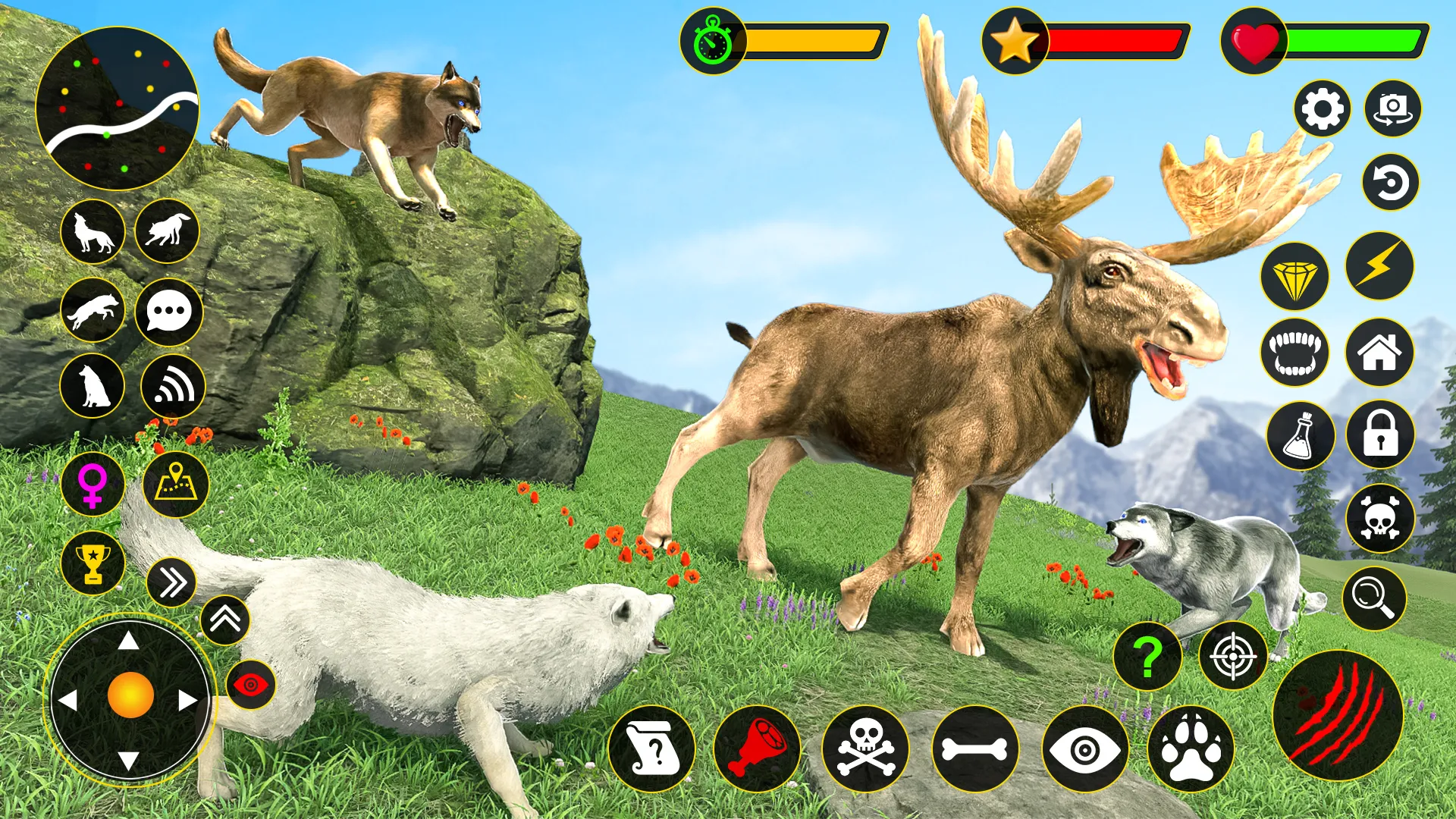 The Wolf Simulator: Wild Game | Indus Appstore | Screenshot